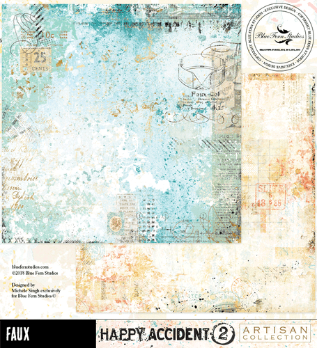 HAPPY ACCIDENT 2 - Blue Fern Studios - Faux