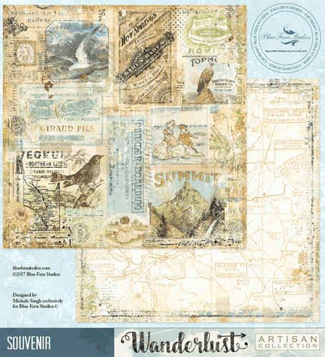 Wanderlust - Blue Fern Studios - Souvenir