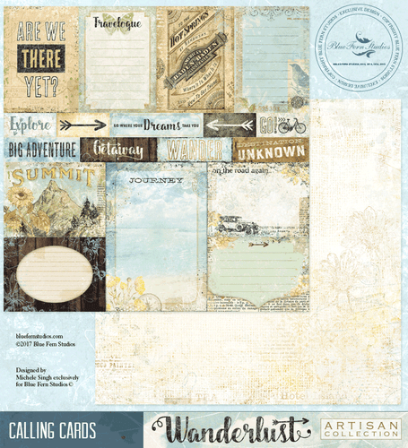 Wanderlust - Blue Fern Studios - Lakeside