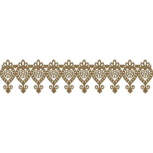 Creative Embellishments - Chipboard - Lace Border 4