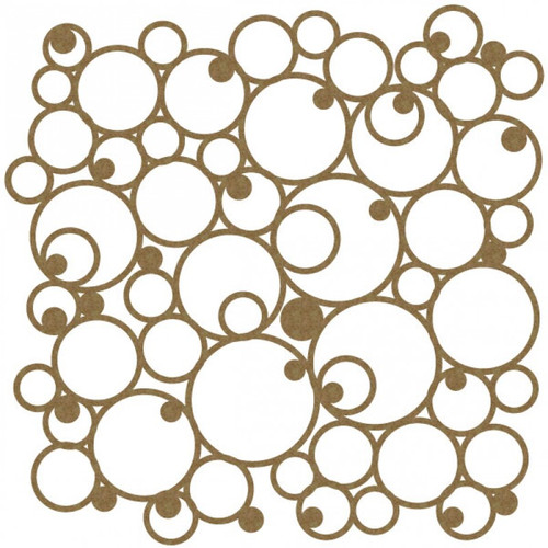 Creative Embellishments - Chipboard - Bubble Panel