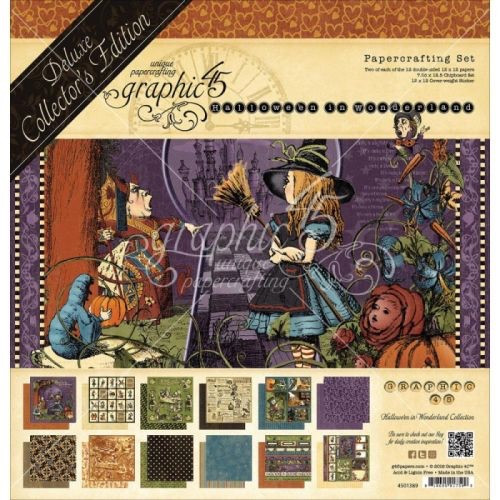 Graphic 45 - Halloween in Wonderland - Deluxe Collectors Edition