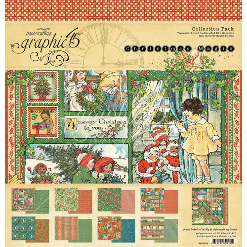 Christmas Magic- Collection Pack Double-Sided Paper 12x12 - Graphic 45