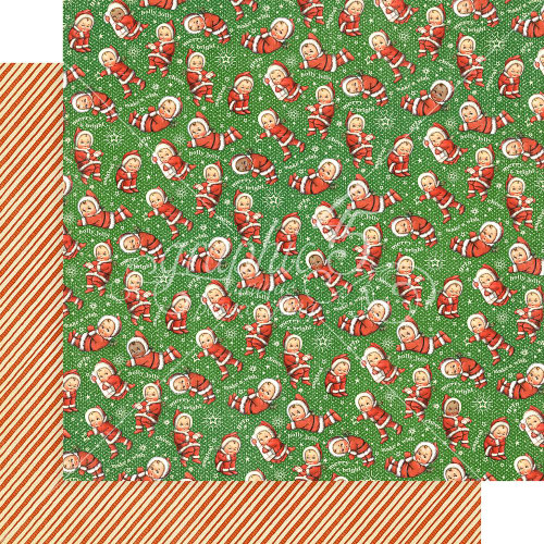 Graphic 45 - Christmas Magic - Santa's Little Helpers- Double-Sided Paper - 12x12