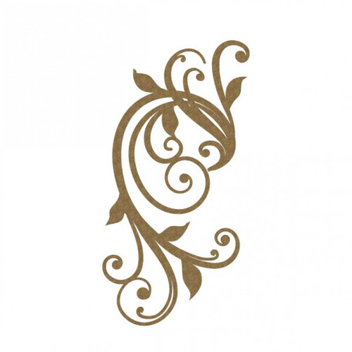 Creative Embellishments - Chipboard - Flourish 17