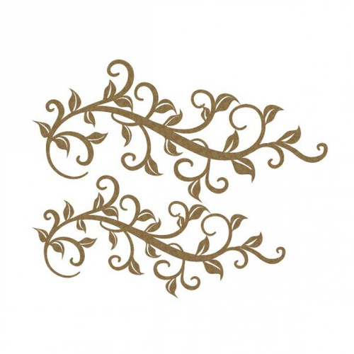 Creative Embellishments - Chipboard - Flourish set 6