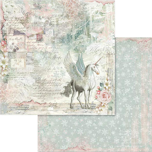 Stamperia - Double sided 12x12 Paper - Unicorn Fantasy