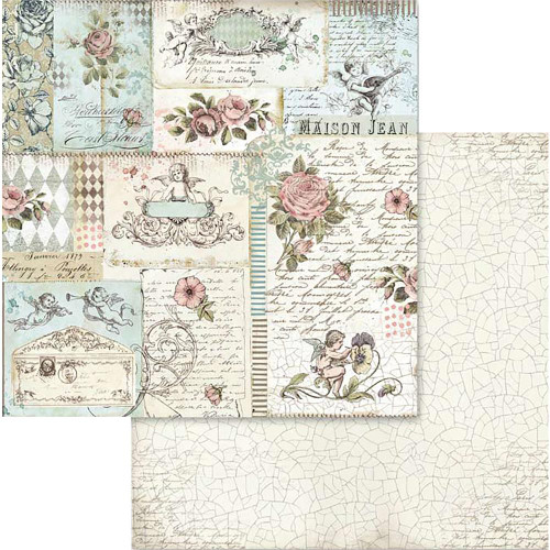 Stamperia - Double sided 12x12 Paper - Rose & Angels
