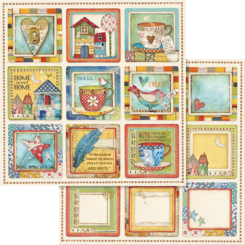 Stamperia - Patchwork - Patchwork Cards - 12x12