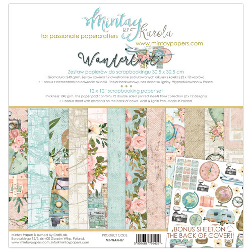 Mintay - Wanderlust- Collection Pack - 12x12