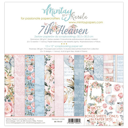 Mintay - 7th Heaven - Collection Pack - 12x12
