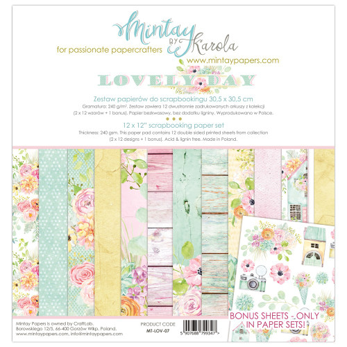 Mintay - Lovely Day- Collection Pack - 12x12