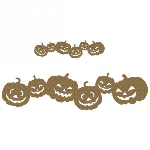 Creative Embellishments - Chipboard - Pumpkin Borders