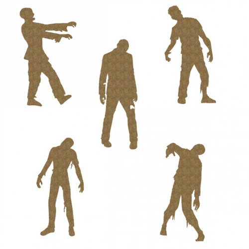 Creative Embellishments - Chipboard - Zombies