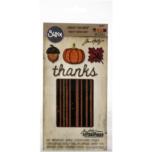 Sizzix - Tim Holtz - Side Kick Side Order - Autumn- Framelits Dies