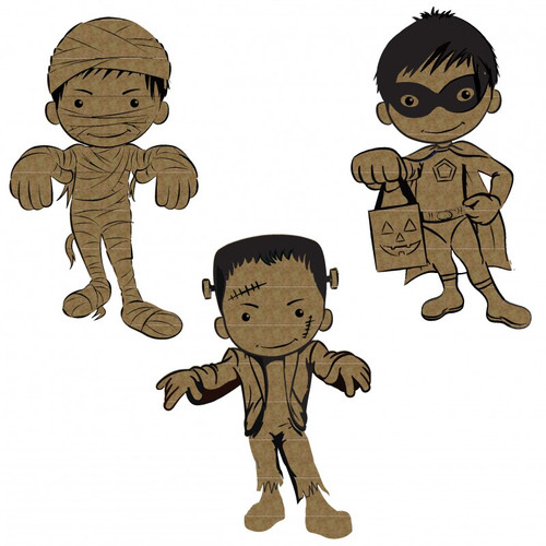 Creative Embellishments - Chipboard - Little Monsters 1