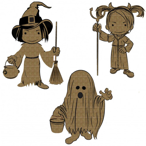 Creative Embellishments - Chipboard - Little Monsters 2