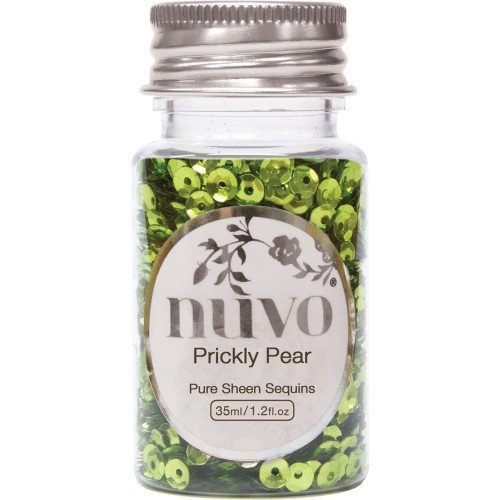 Nuvo - sequins 1oz - Prickly Pear