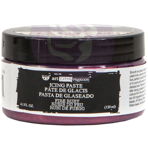 Prima - Finnabair Art Extravagance Icing Paste - Fire Ruby