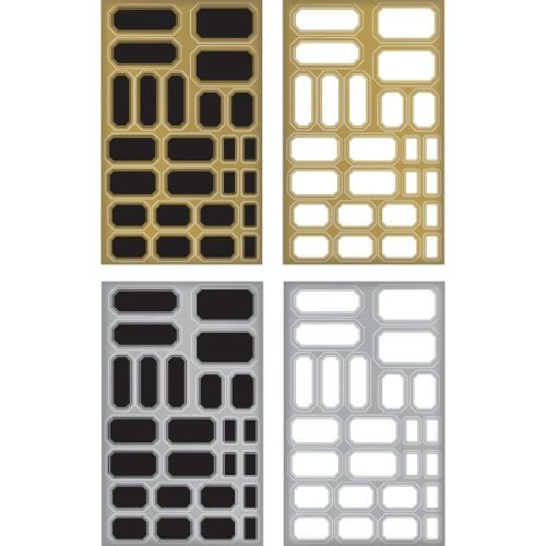 Tim Holtz Idealogy Metallic Sticker Labels