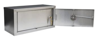 Double Door Narcotic Cabinet (8”H X 16“W X 8”D) Double Door Narcotic Cabinet (8”H X 16“W X 8”D)