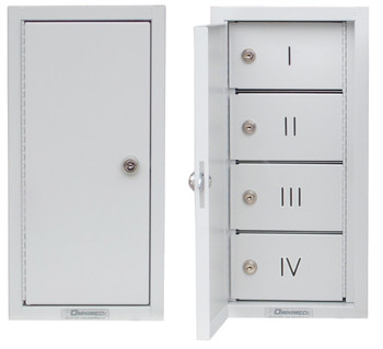 Segmented Narcotic Cabinets (17.75”H x 9”W x 4.50”D) Segmented Narcotic Cabinets (17.75”H x 9”W x 4.50”D)