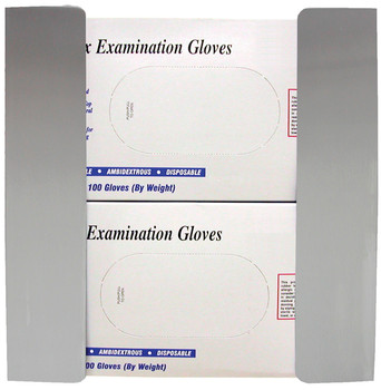 (1) Stainless Steel Double Glove Box Holder (305301-1) (1) Stainless Steel Double Glove Box Holder (305301-1)
