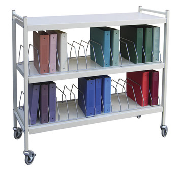 Extra Wide Open Style Chart Rack (Wired Dividers) Extra Wide Open Style Chart Rack (Wired Dividers)