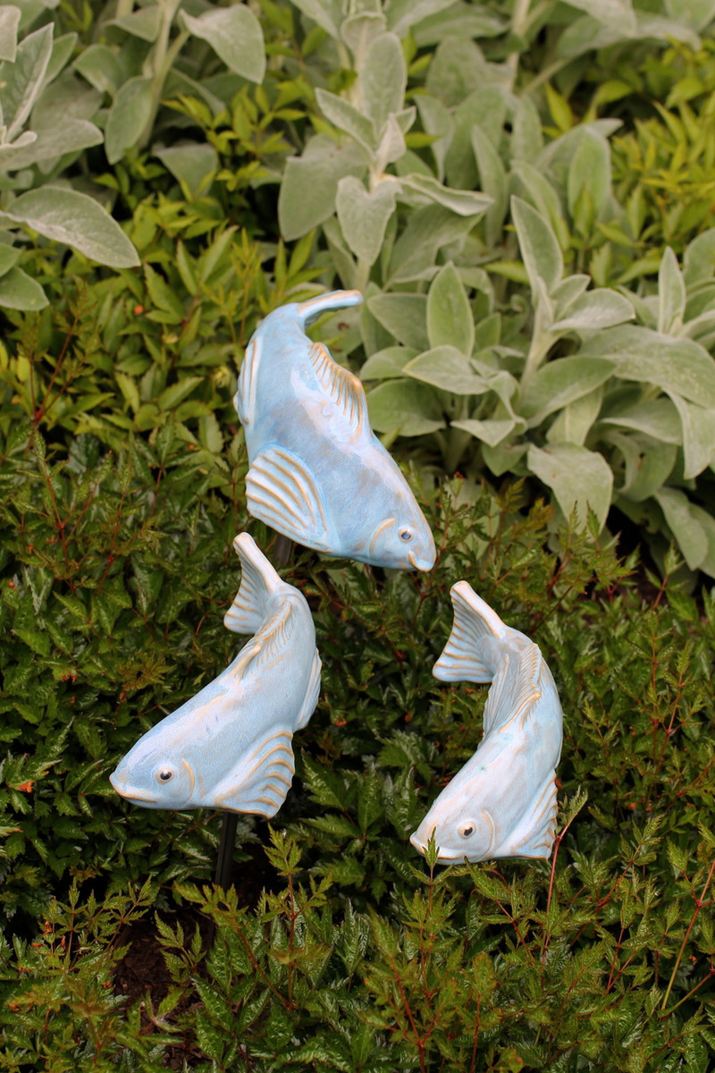 Shop Ceramic Fish Fish Garden Sculptures Buy Fish Garden Art