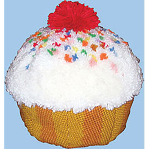 Cupcake Latch Hook Rug Kit