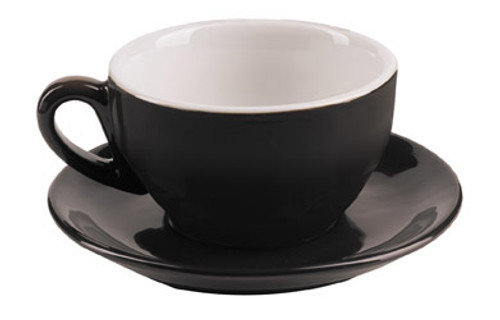 Black Milano Cappuccino Cup