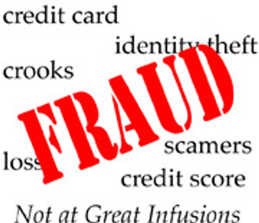 Getting a little revenge on credit card fraudster.
