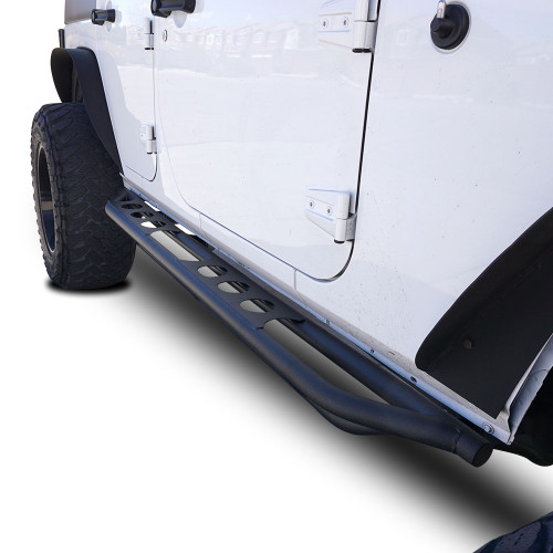 Halo Lights For Jeep Wrangler >> Running Boards Side Steps Rail Steps Rock Sliders 2007-2018 Jeep Wrangler 4dr - JEEPFEDERATION Halo Lights For Jeep Wrangler >> Running Boards Side Steps Rail Steps Rock Sliders 2007-2018 Jeep Wrangler 4dr - JEEPFEDERATION