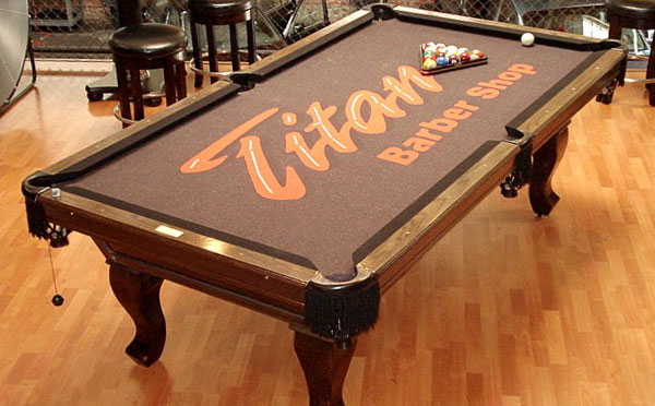 custom made pool table felt