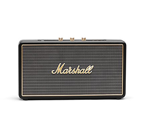 Marshall Stockwell Portable Bluetooth Speaker, Black Marshall Stockwell Portable Bluetooth Speaker, Black