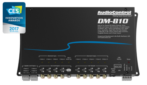 AudioControl DM-810 Premium 8 Input 10 Output DSP Matrix Processor AudioControl DM-810 Premium 8 Input 10 Output DSP Matrix Processor