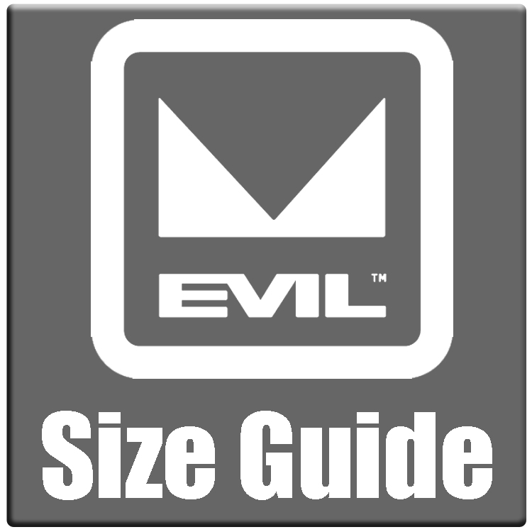 Evil sizing chart and bike size guide 2021