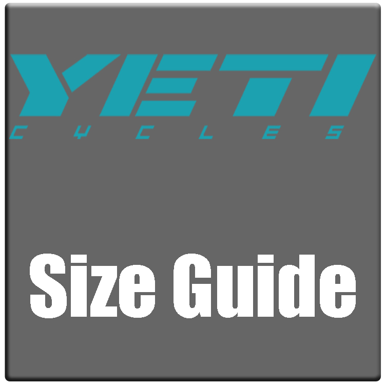 Yeti bike sizing chart and yeti cycling size guide 2021