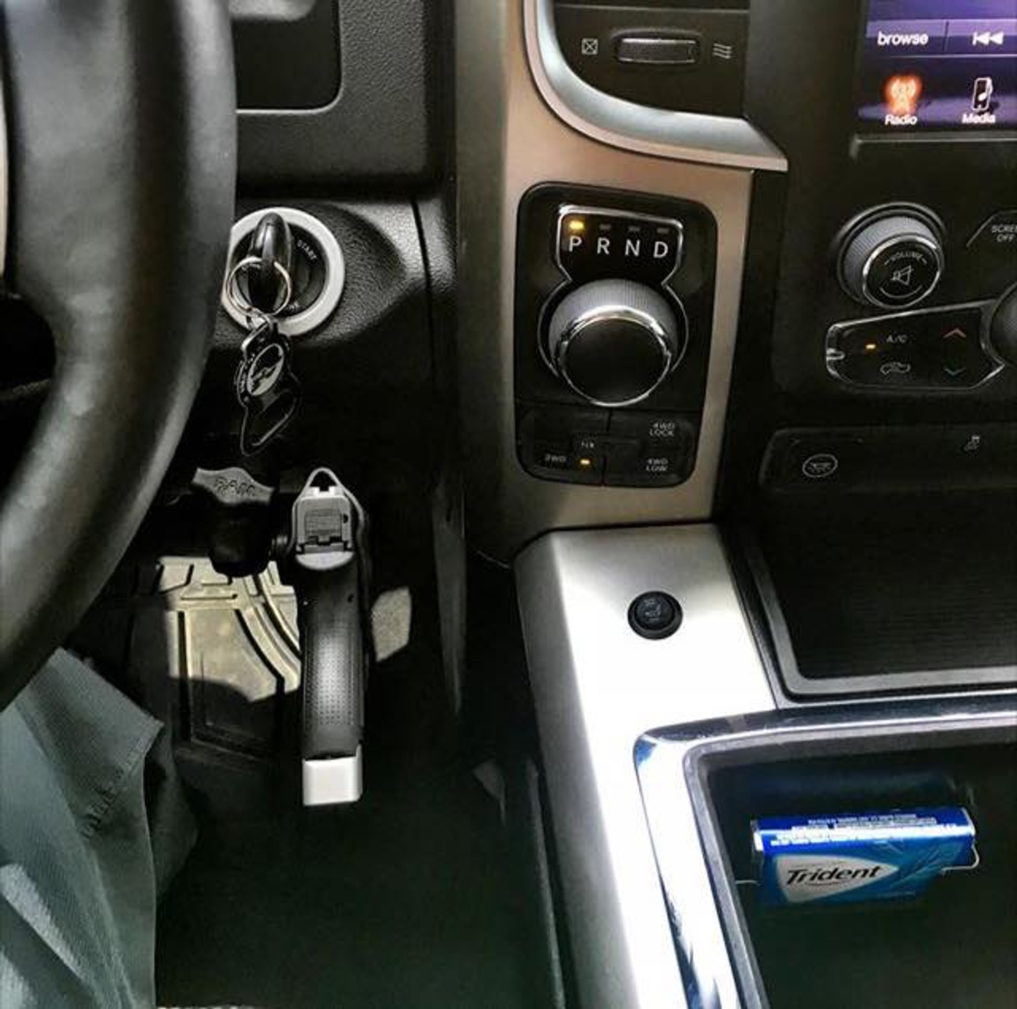 NEW! Mounted Holster System using RAM Mounts by Dara Holsters