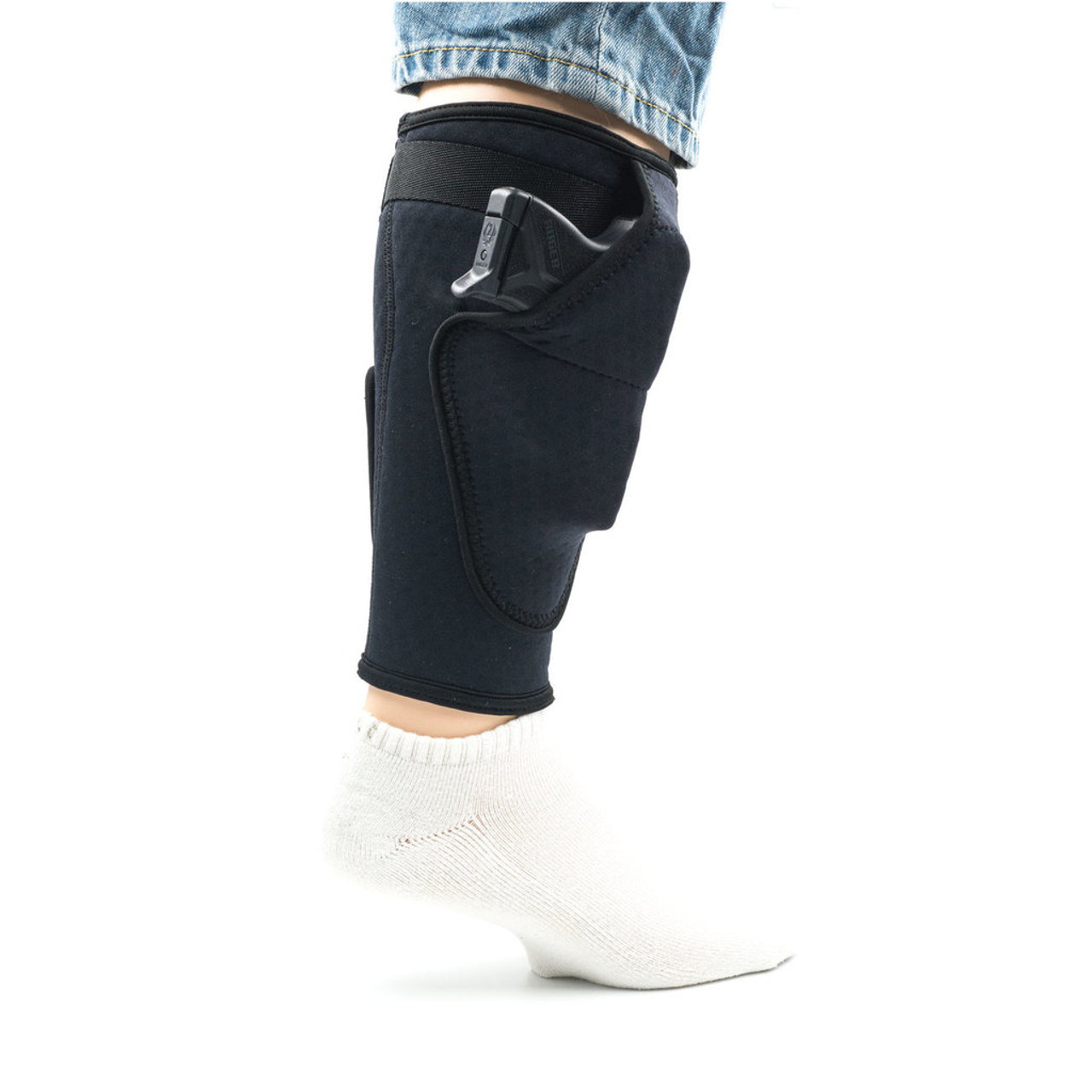 Left Handed Ankle Holster Ruger Lcp Ruger LCP Ankle Holster by BUGBite - Sneaky Pete Holsters, Inc.