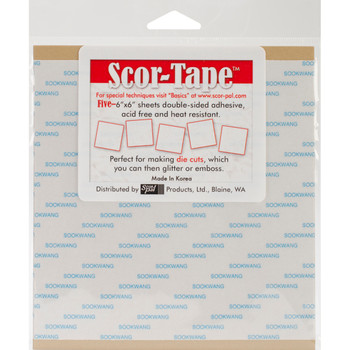 Scor-Tape 6 x 6 Sheets Scor-Tape 6 x 6 Sheets