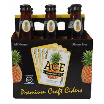 Ace Pineapple Hard Cider 12oz 6 Pack Ace Pineapple Hard Cider 12oz 6 Pack