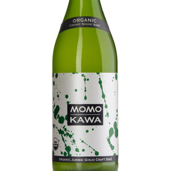 Momokawa Organic Nigori Junmai Ginjo Sake 375ML Momokawa Organic Nigori Junmai Ginjo Sake 375ML