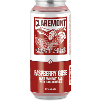 Claremont Craft Ales Raspberry Gose 16oz 4 Pack Cans Claremont Craft Ales Raspberry Gose 16oz 4 Pack Cans