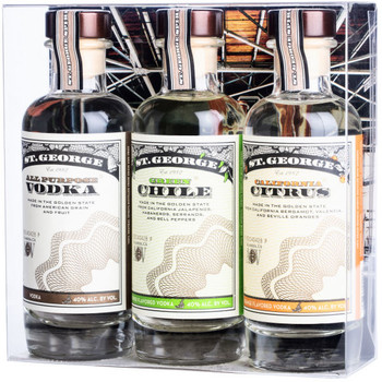 St George Vodka Combo Pack 3-200ml Bottles St George Vodka Combo Pack 3-200ml Bottles
