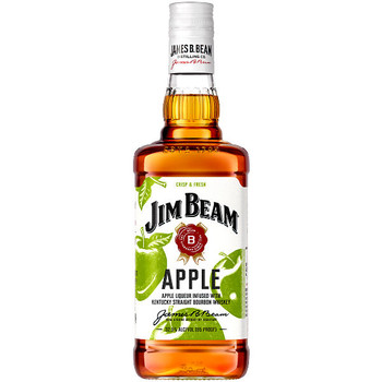 Jim Beam Apple Bourbon Liqueur 750mL Jim Beam Apple Bourbon Liqueur 750mL