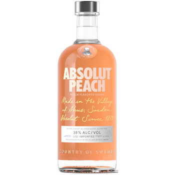 Absolut Apeach Swedish Grain Vodka 750ml Absolut Apeach Swedish Grain Vodka 750ml