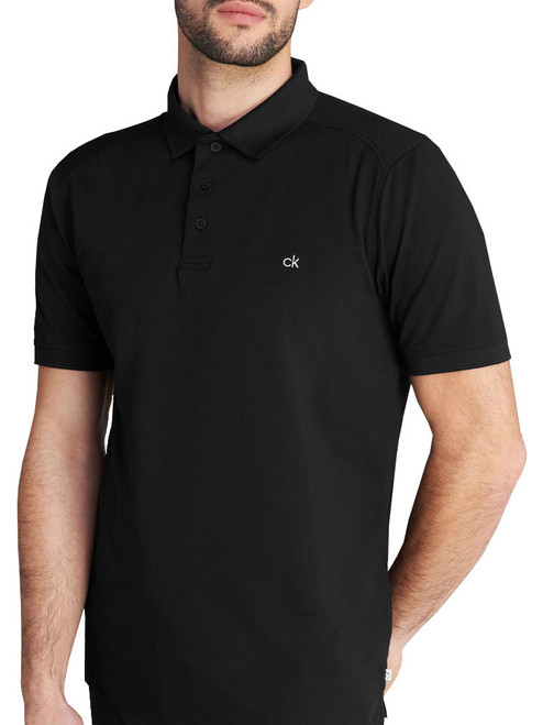 Calvin Klein Golf Mens Madison Lightweight Breathable Polo Shirt