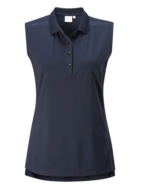 Daily Sports W Peoria Sleeveless Polo Shirt - Navy