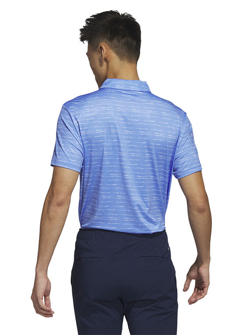 adidas Polo Shirt - Blue Fusion - Mens | GolfBox